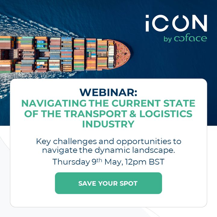 Webinar: "Navigating the Current State of the Transport & Logistics Industry" on May 9th, at 12 pm BST. Save your spot!